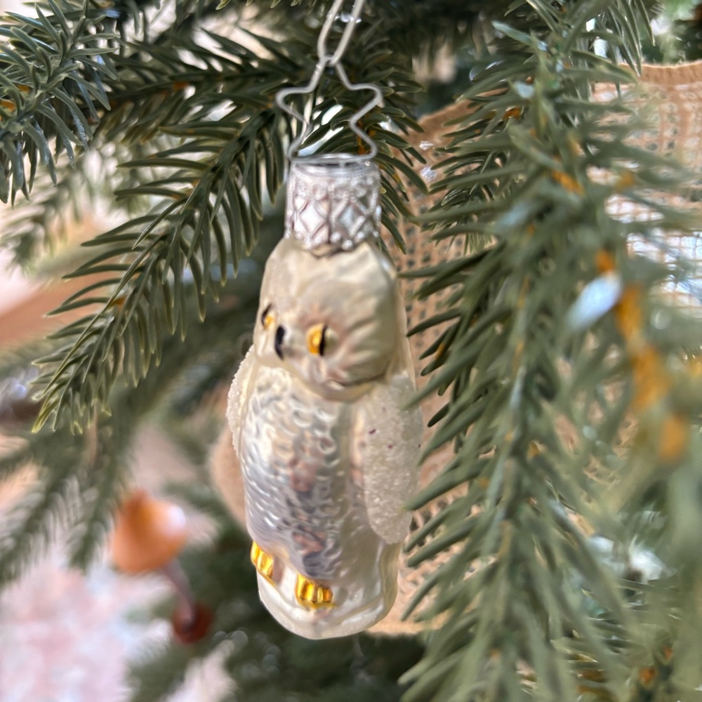 🌿🎄 Vintage Owl Christmas Ornament - Picture 3 of 6